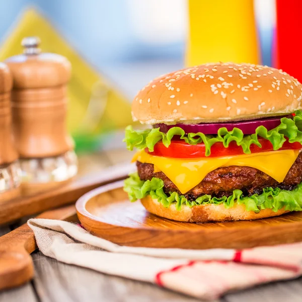 Burger — Stockfoto