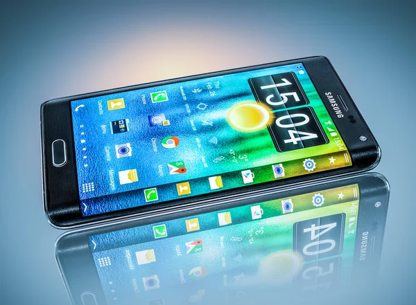 Samsung Galaxy Uwaga krawędzi — Zdjęcie stockowe