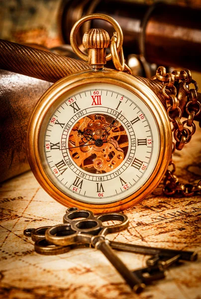 Vintage pocket watch — Stockfoto