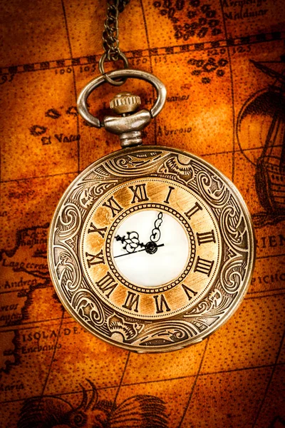 Vintage orologio da tasca — Foto Stock