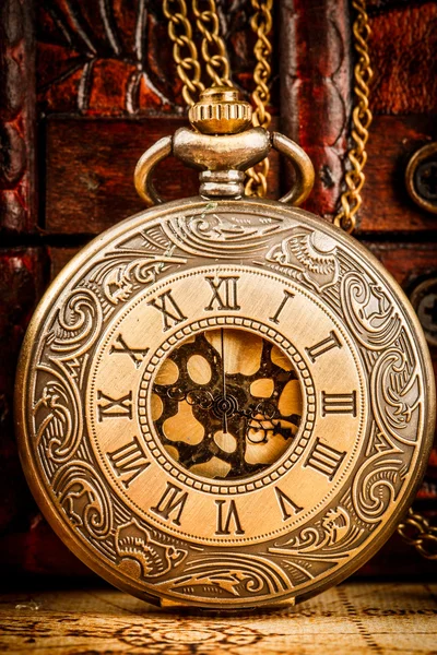 Vintage pocket watch — Stockfoto