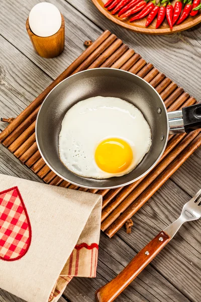 Fried eggs — Stock Photo, Image