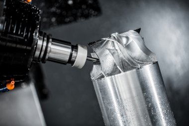 Metal işleme Cnc freze makinesi.
