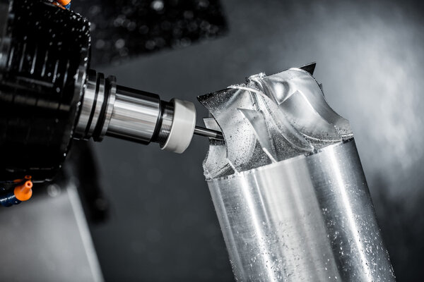 Metalworking CNC milling machine.