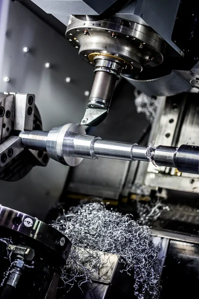 Máquina de trituração CNC para metalurgia . — Fotografia de Stock