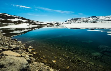 Güzel doğa Norveç.