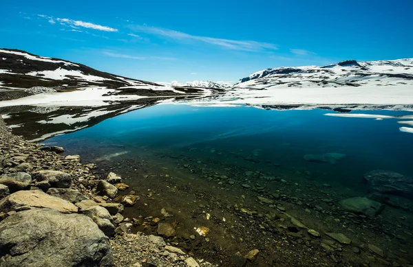 Güzel doğa Norveç. — Stok fotoğraf