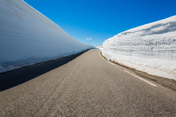 Vägen i Norge — Stockfoto