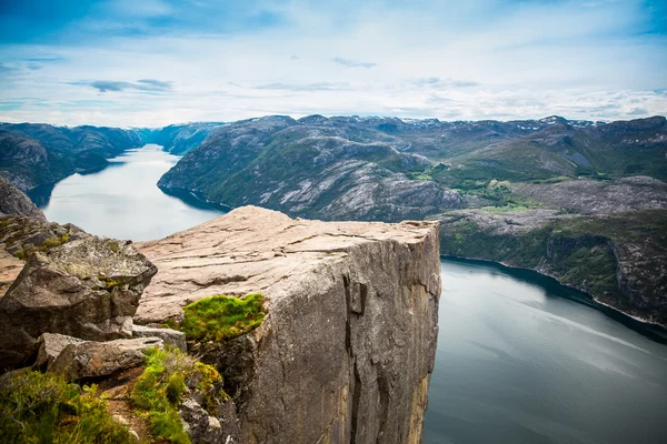 Preikestolen またはプレーケストーレン — ストック写真