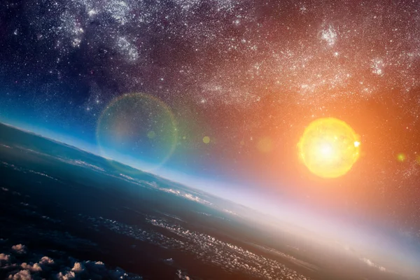 Sun in Space — Stock Photo, Image