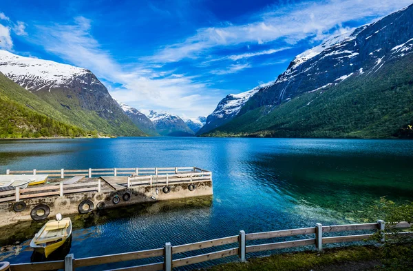 Hermosa naturaleza Noruega . —  Fotos de Stock