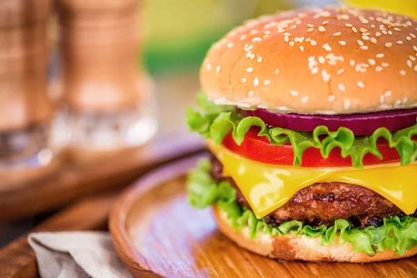 Burger — Stockfoto