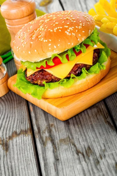 Burger — Stockfoto