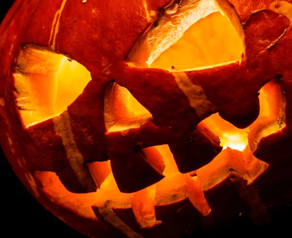 Halloween, gamla jack o lantern — Stockfoto