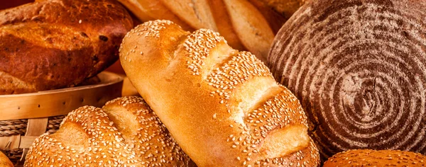 Gebakken brood — Stockfoto