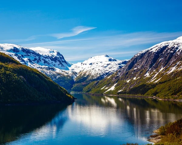 Prachtige natuur Noorwegen. — Stockfoto