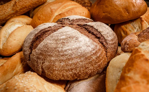 Pães e produtos de padaria — Fotografia de Stock