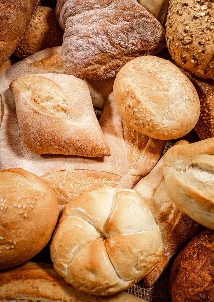 Broodjes en gebakken goederen — Stockfoto