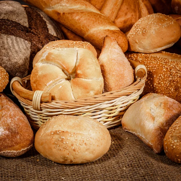 Brot und Backwaren — Stockfoto