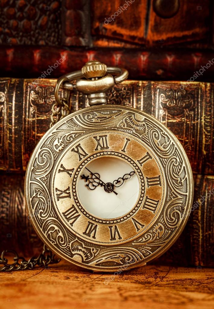 Vintage pocket watch — Stock Photo © cookelma #87017772