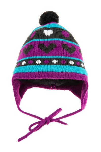 Chapéu de inverno infantil — Fotografia de Stock