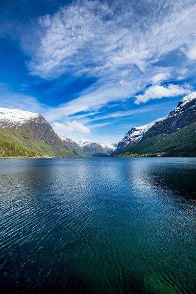 Hermosa naturaleza Noruega . —  Fotos de Stock