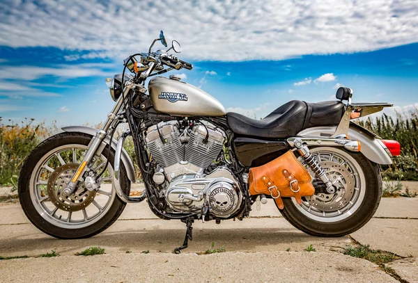 Harley-davidson - sportster 883 nízké — Stock fotografie
