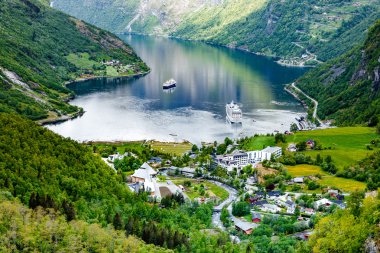 Geiranger fijord, Güzel Doğa Norveç