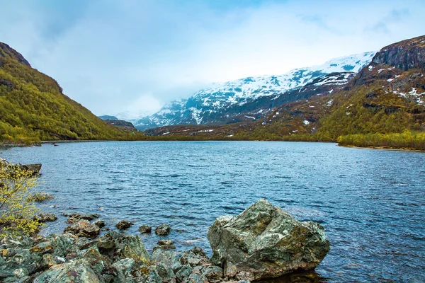 Bela natureza Noruega . — Fotografia de Stock