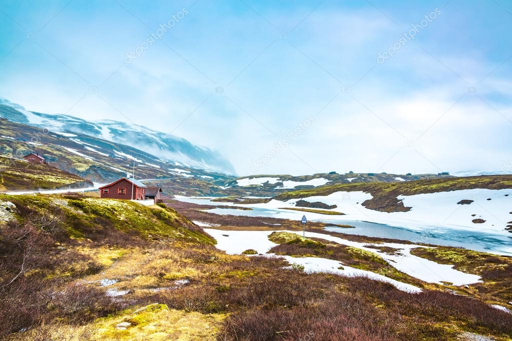 Beautiful  Norway landscape