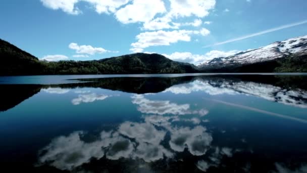 Prachtige natuur Noorwegen. — Stockvideo