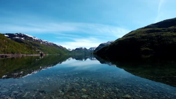 Belle nature Norvège . — Video