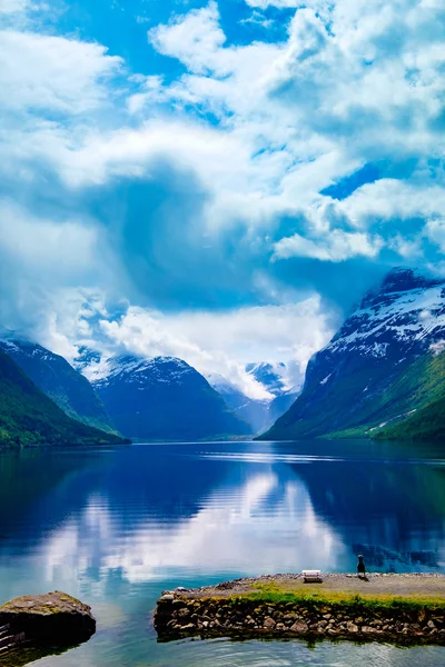 Vacker natur Norge. — Stockfoto