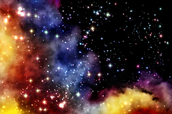 古い星雲 ロイヤリティフリーのストック写真