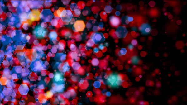 Fondo bokeh coloreado — Foto de Stock