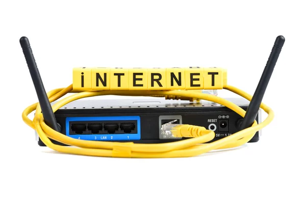 인터넷 연결 개념 — 스톡 사진