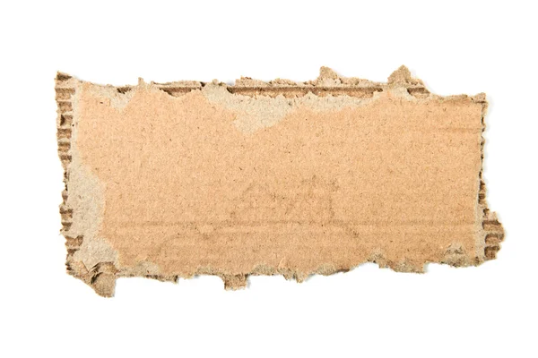 Beyaz karton parçası