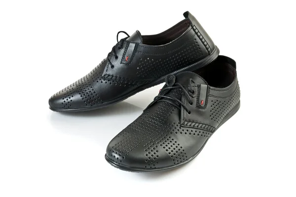 Scarpe da uomo nero — Foto Stock