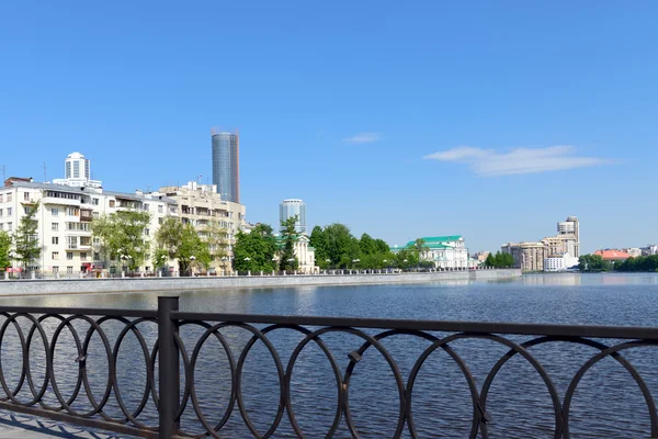 Terraplén de Ekaterimburgo — Foto de Stock