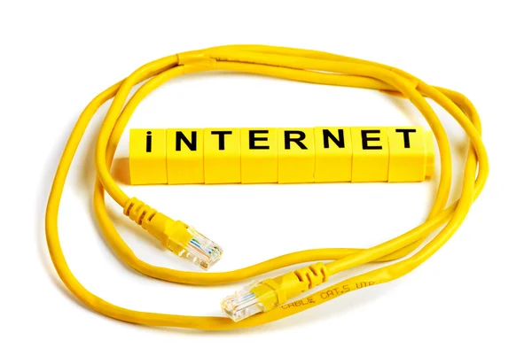 Internet Pathcord — Fotografia de Stock