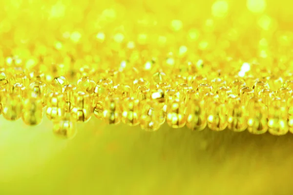 Sequins Closeup Macro Abstract Background Gold Stock Photo 697293022