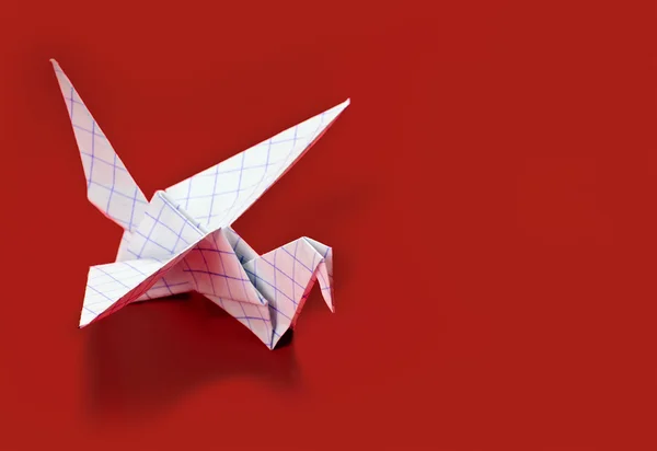 Origamikran – stockfoto