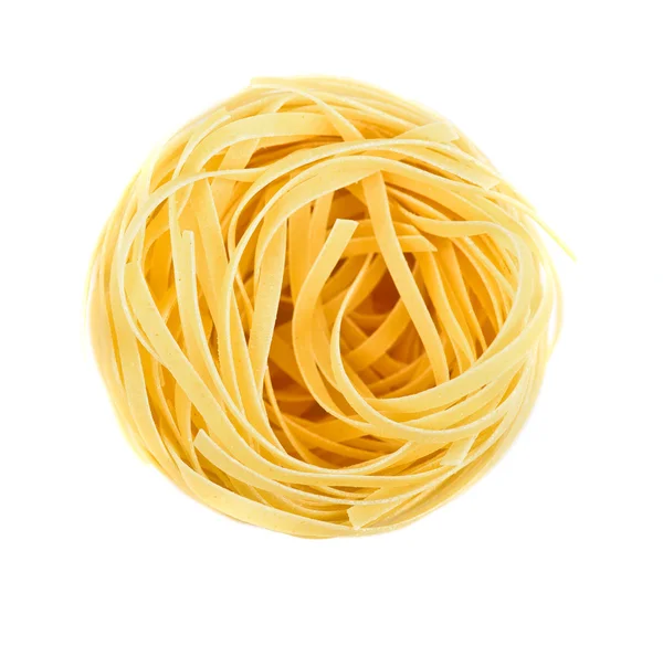 Nest pasta View from top — Stock Photo, Image