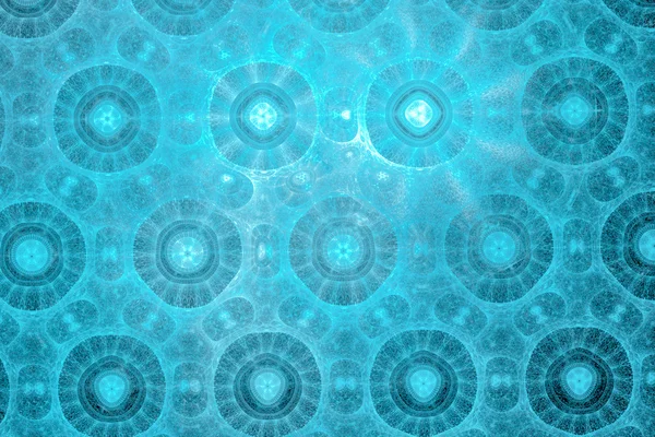 Ilustração de um fundo fractal ornamento geométrico abstrato — Fotografia de Stock