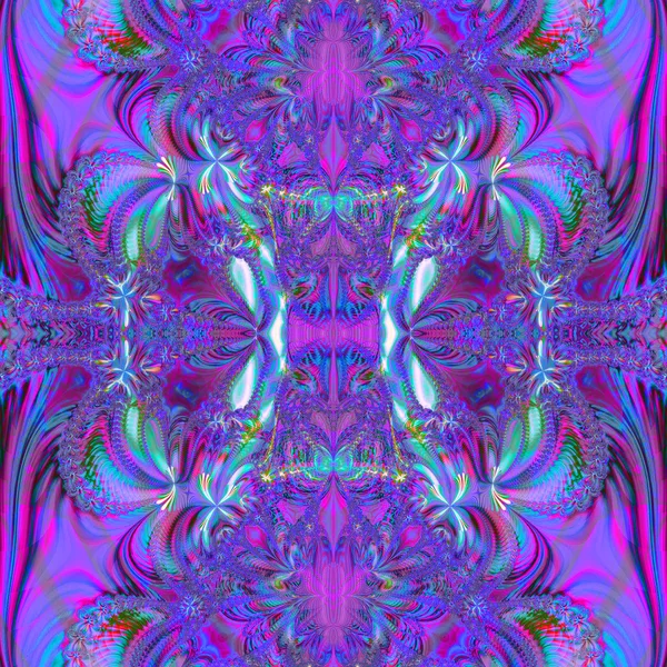 Kleurrijke fractal achtergrond. — Stockfoto