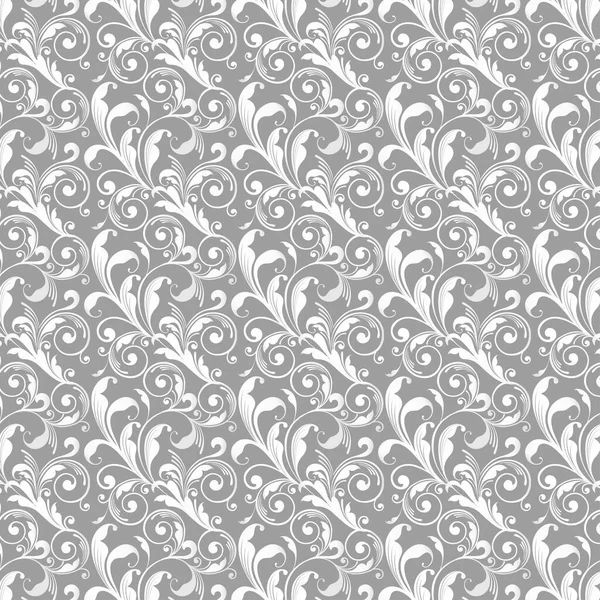 Illustration Seamless Background Floral Pattern — Stock Vector