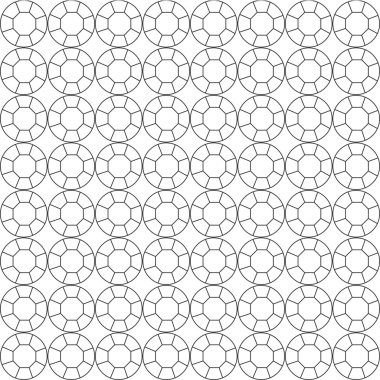  devrenin seamless modeli taşlar üzerine beyaz kesti.