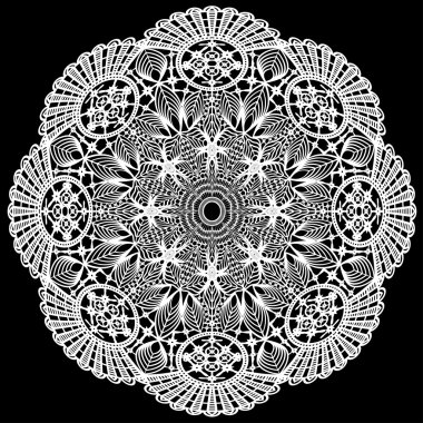  arka plan beyaz dantel çemberi ile