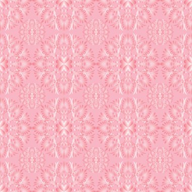  sorunsuz arka plan narin pembe bitkisel deseni