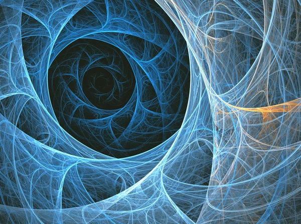 Afbeelding achtergrond fractal abstractie met zee ruimte — Stockfoto